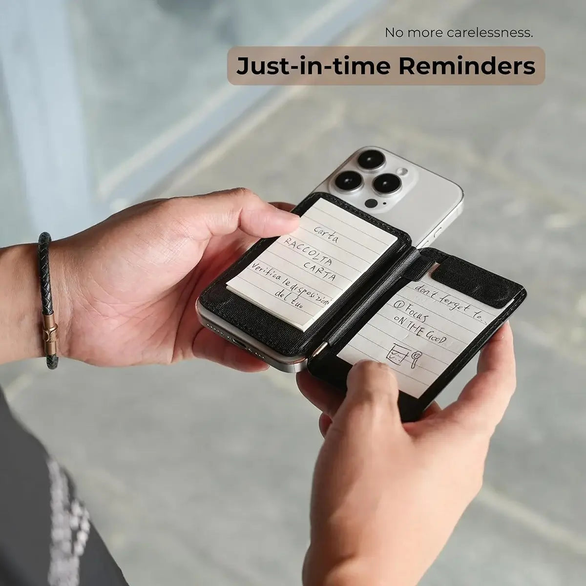 NOTE SNAP MAGNETIC WALLET FOR IPHONE