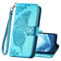 Buy Wallet Case for Google Pixel, Leather Flip Cover with Card Slots, Wrist Strap, Butterfly Embossed Design, Stand Feature for Women - Piper at Caseles-Google Pixel 10 Pro XL, Black