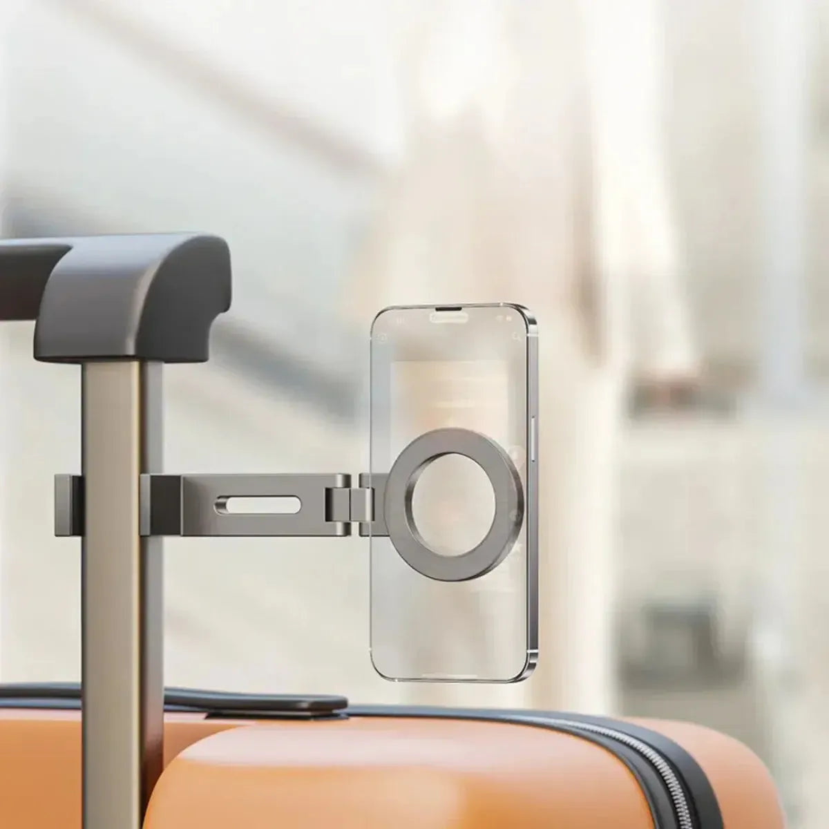 PORTABLE MAGNETIC PHONE HOLDER
