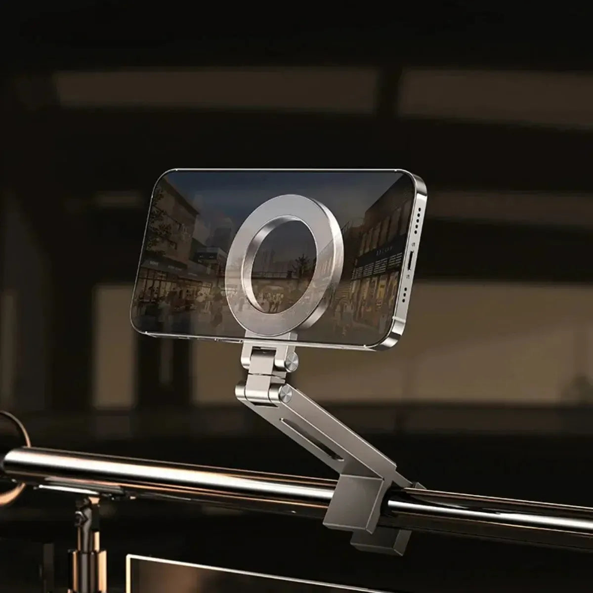 PORTABLE MAGNETIC PHONE HOLDER
