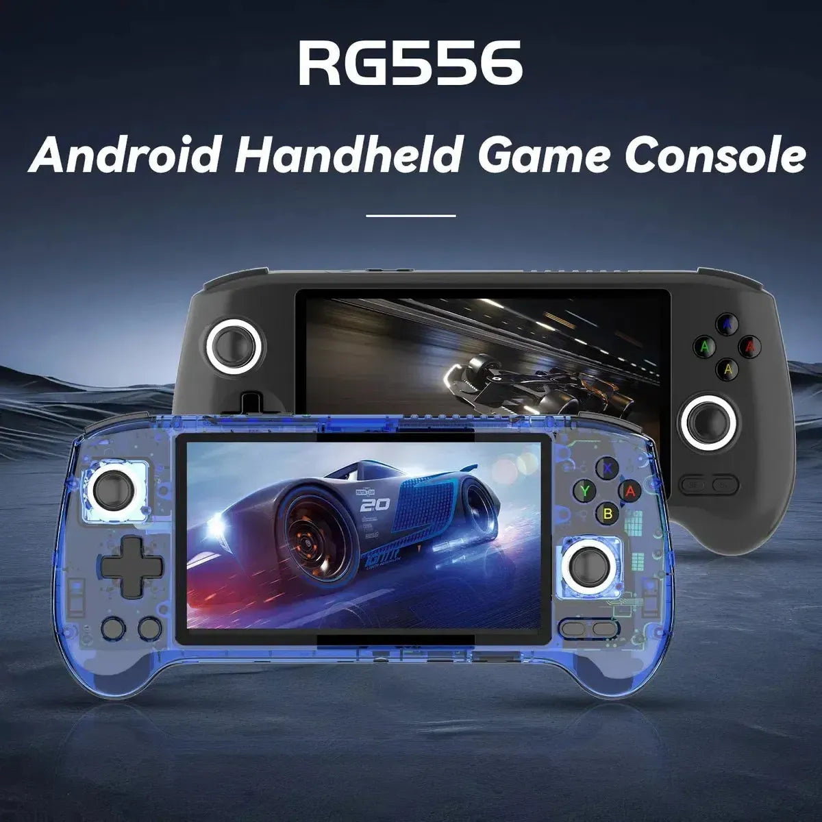 Portable Retro Gaming Console RG556 Support PS2 and Wii Games