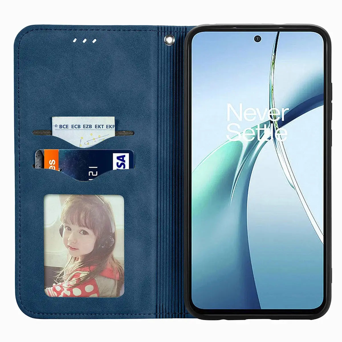 Buy Skin Touch Leather Wallet Case with Magnetic Closure, Slim Card Holder Flip Cover with Foldable Kickstand, Shockproof Protective Phone Case - Rhodes at Caseles-Motorola Edge Plus (2026), Bronze