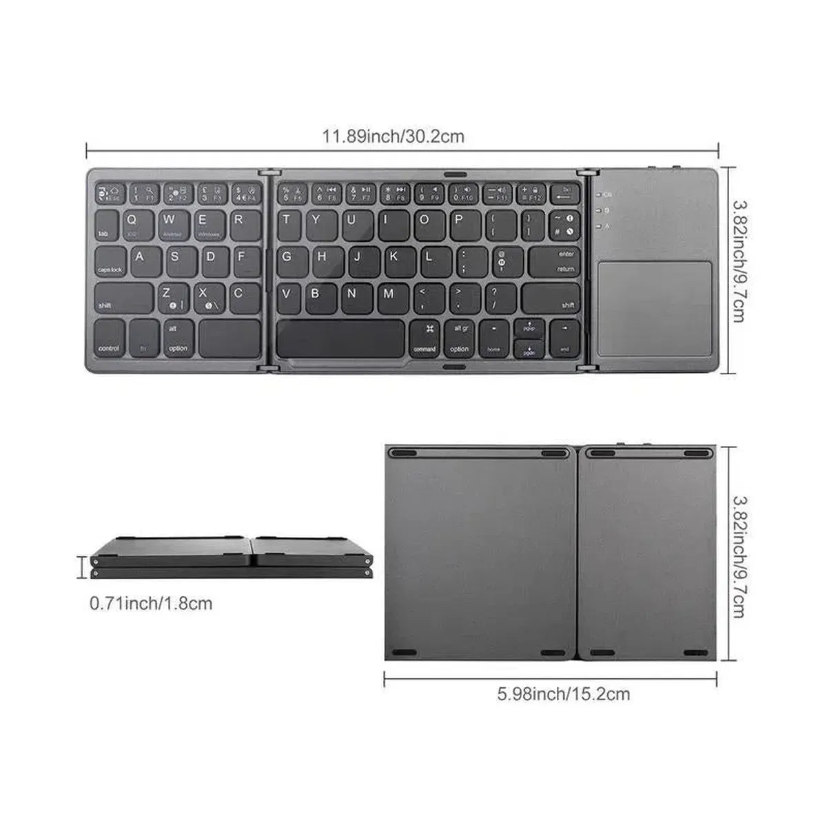 Ultra-thin Mini Wireless Gaming keyboard