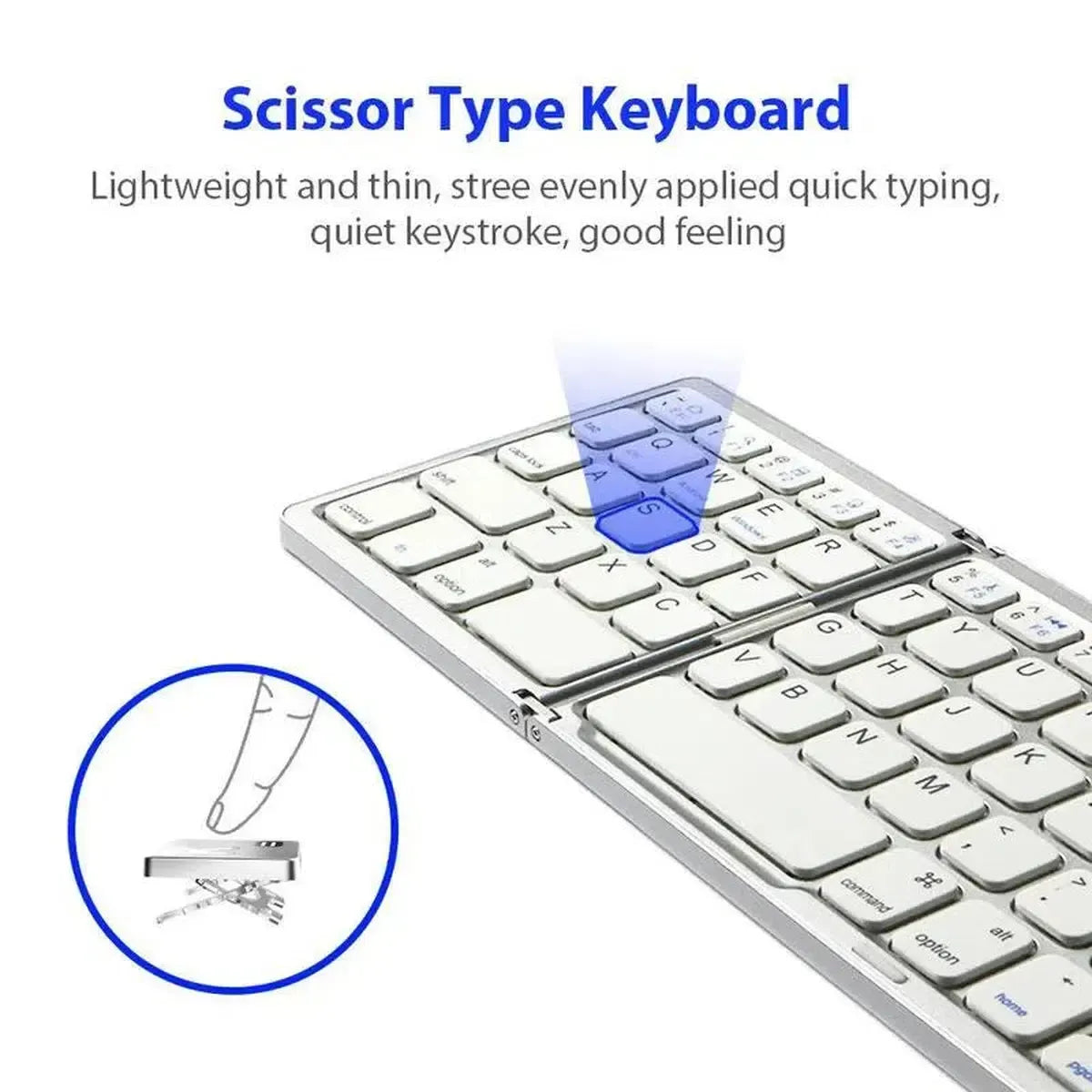 Ultra-thin Mini Wireless Gaming keyboard