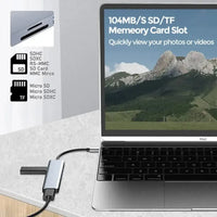 USB C HUB 6IN1