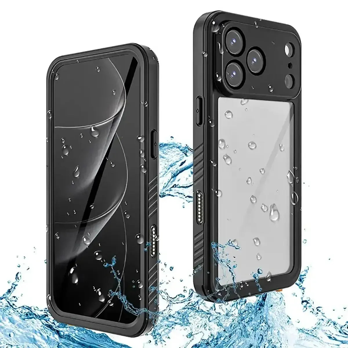 Buy Anti-peeping IP68 waterproof mobile phone case - ZINA at Caseles-iPhone 17 Pro Max, 